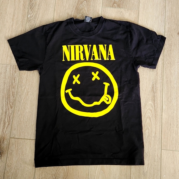 Mens M Nirvana Rock shirt - Picture 1 of 6